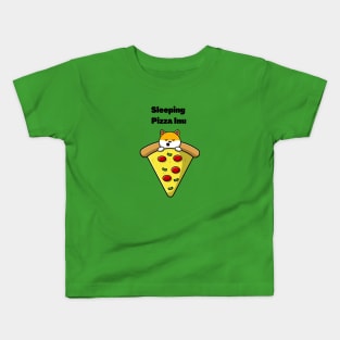 Sleeping Pizza Inu Kids T-Shirt